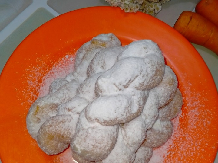 Cara Gampang Membuat Donat wortel kepang/kkwabaegi Anti Gagal