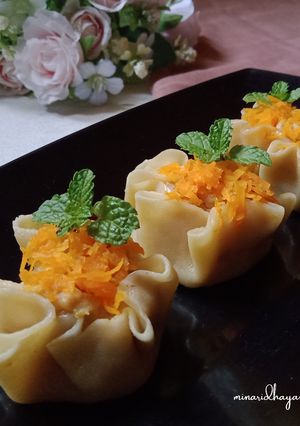 Foto resep Dimsum Ayam Kulit Pangsit
