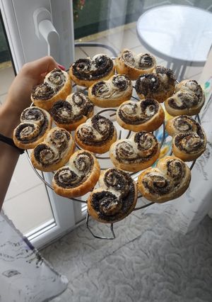 Mákos leveles tészta recept fotója
