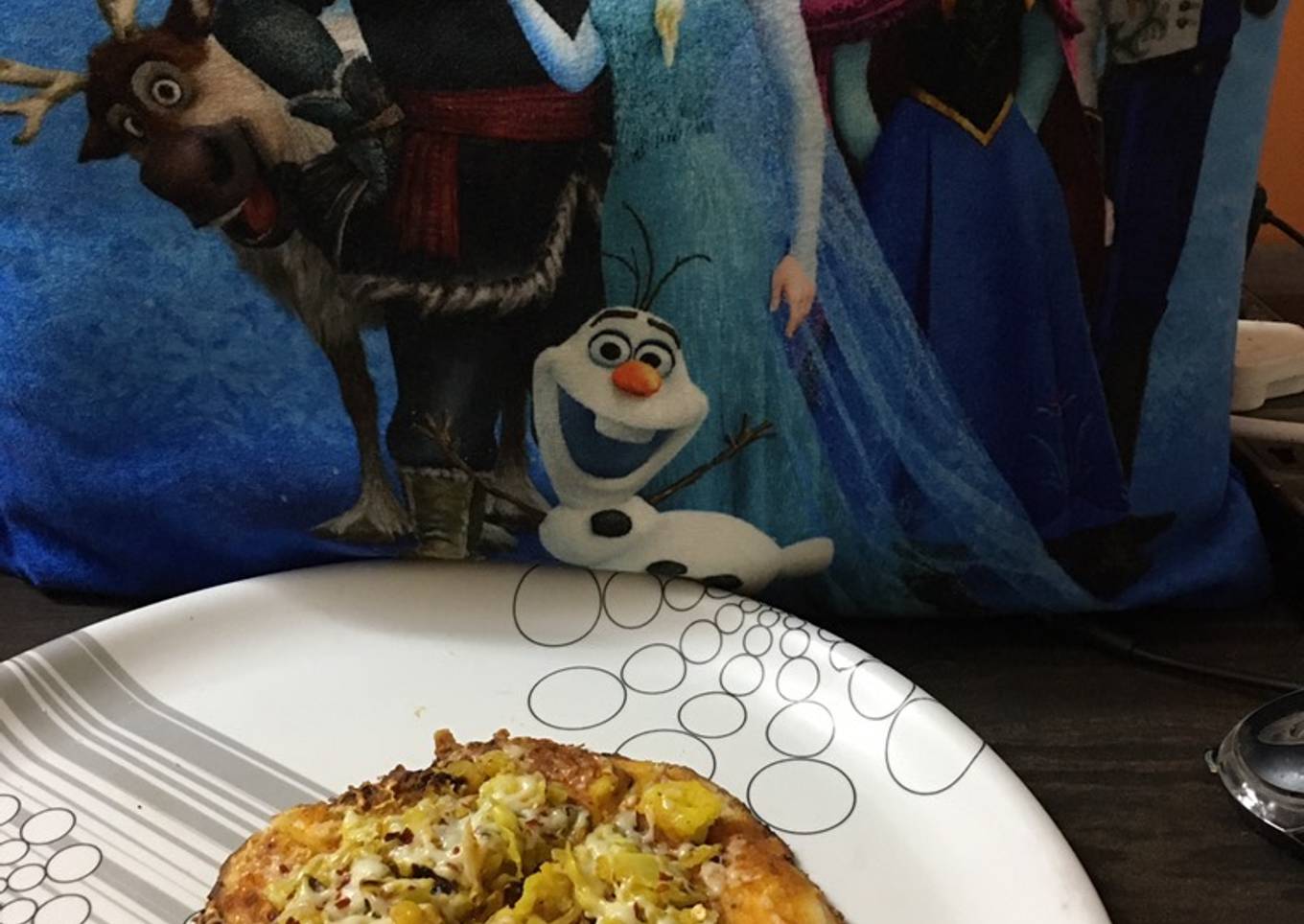 Indian Tawa pizza