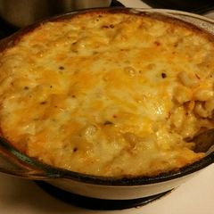 A picture of Pepper Jack Mac & Cheese.