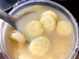 Chè chuối bột báng