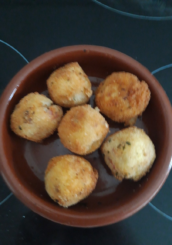 Una foto de Croquetas sin bechamel