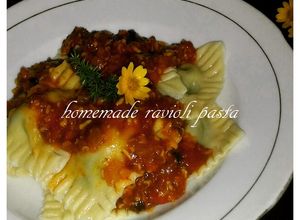 Foto resep Ravioli Pasta isi bayam #BikinRamadanBerkesan