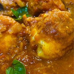 A picture of Punjabi Egg Curry.