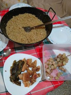 Una foto de Migas de harina