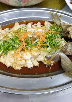 A picture of Steam Grouper 蒸石斑鱼.