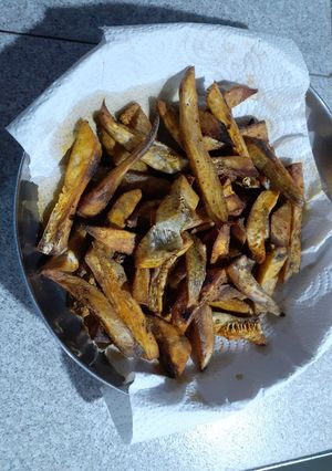 Una foto de Batatas rústicas