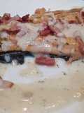 Trucha en el microondas con bacon y salsa de pimienta