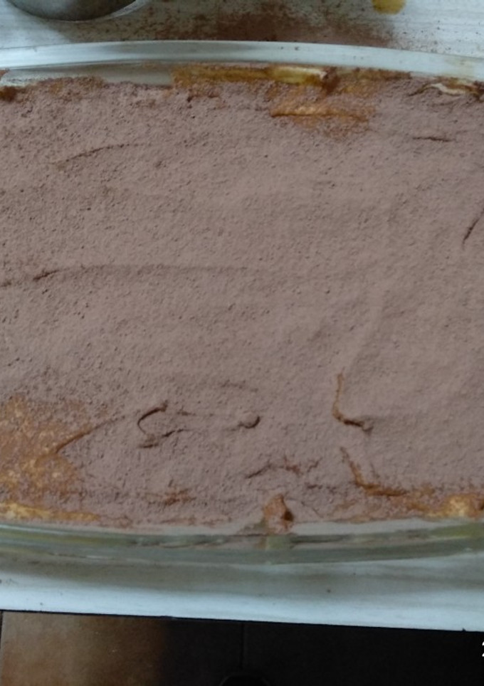 Una foto de Tiramisú casero