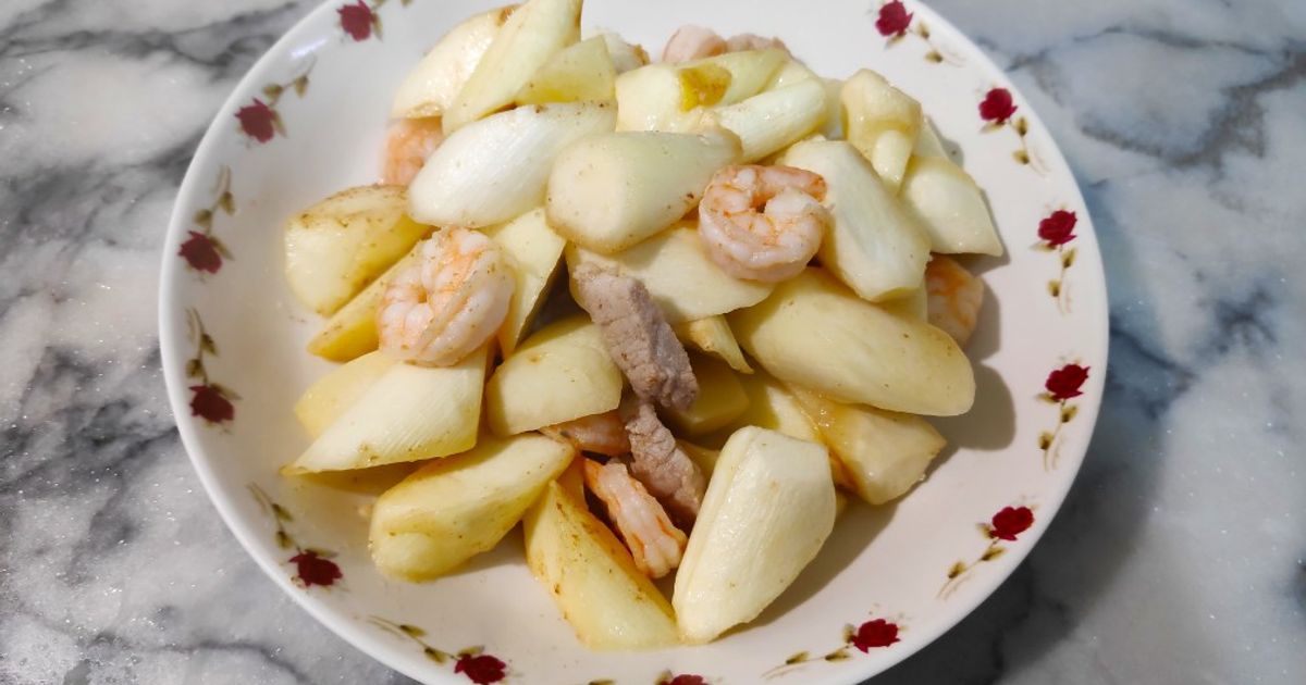 皎白筍蝦仁 料理與家常食譜 - Cookpad