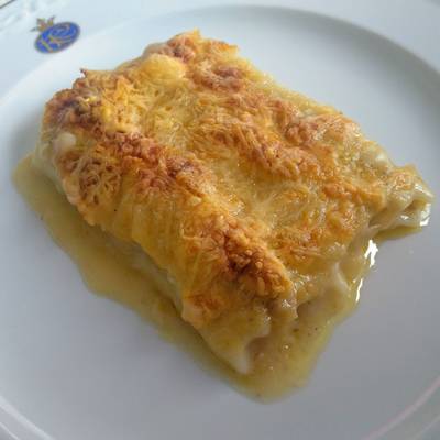 Canelones Navideños de pato, foie y manzana Receta de Encarna Pérez (La  Cocina De Encarni)- Cookpad