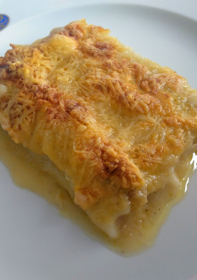 Una foto de Canelones Navideños de pato, foie y manzana