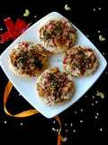 Cheesy pasta mini uttapam (desi pizza)