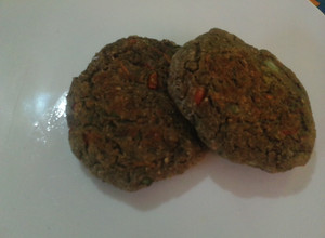 Una foto de Hamburguesa de lentejas veganas fáciles