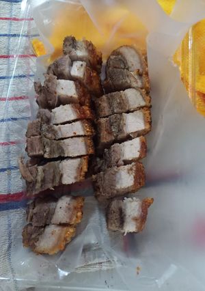 Foto resep SIOBAK babi panggang samcan #metodeantigagal