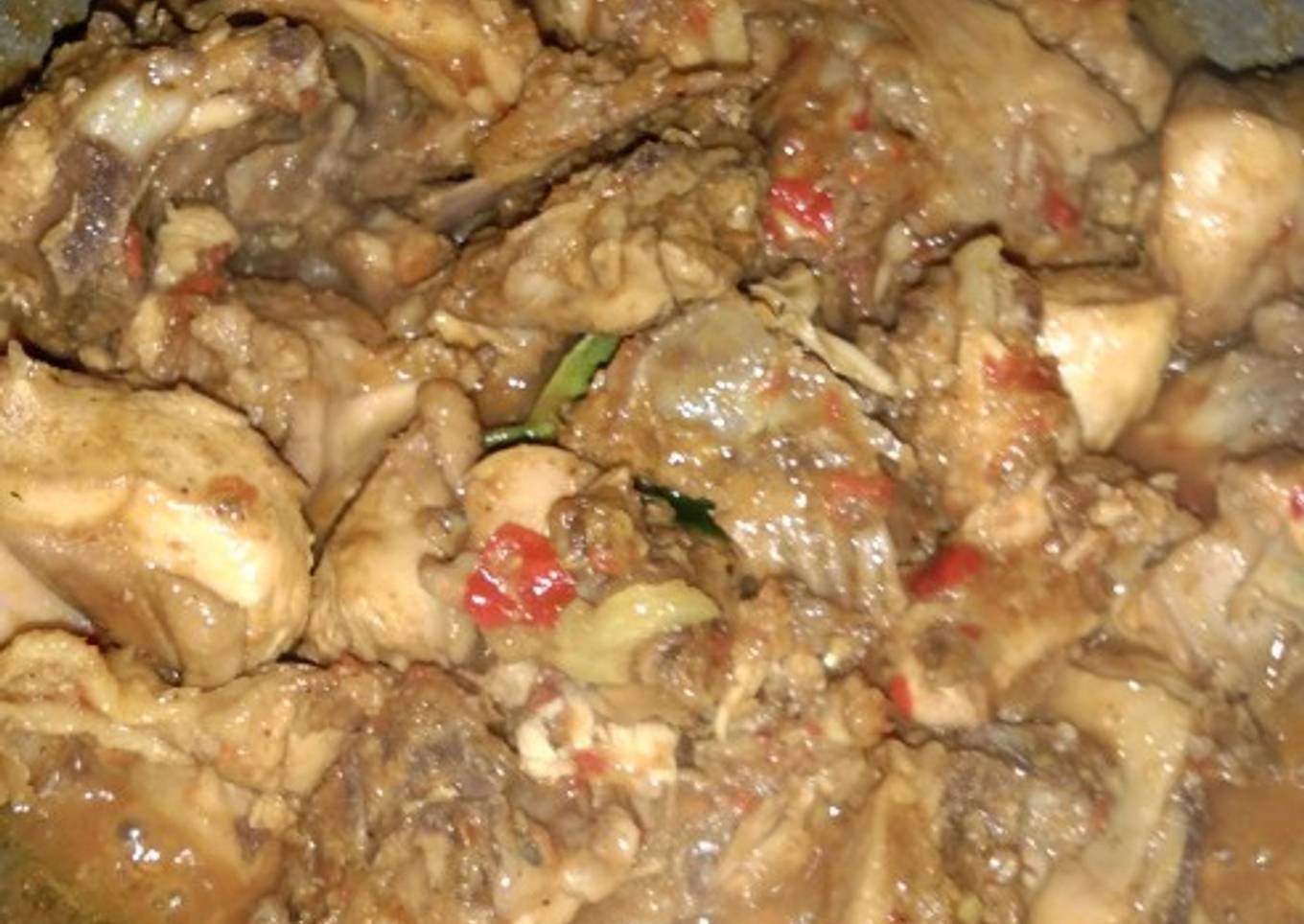 Ayam rica2 pedes nampol