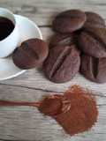 Galletas de café y chocolate