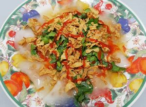 Hình của món Bánh bột lọc trần (Bánh bèo xứ Nghệ).