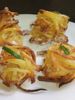 Una foto de Ovillos de papa al horno: 3 ingredientes, sin gluten y vegan