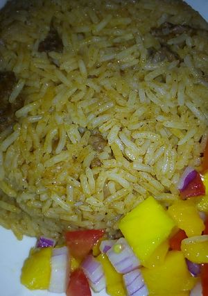 A picture of Pilau #myricedishcontest.