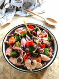 Tumis Cumi Hitam Pedas