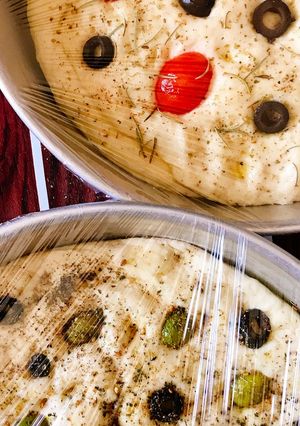 صورة لوصفة خبز الفوكاشيا الايطالي