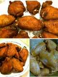 ปีกไก่ทอดคั่วกลิ้ง