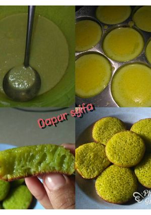 Foto resep Bika Ambon Pandan Ekonomis #enakakanbikinsendiri#
