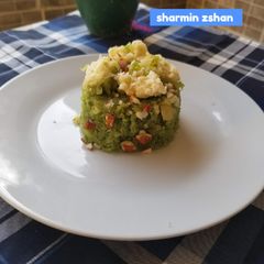 A picture of Lauki ka halwa.