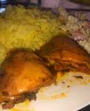 Pollo horneado