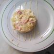 Ensaladilla de salmón y manzana