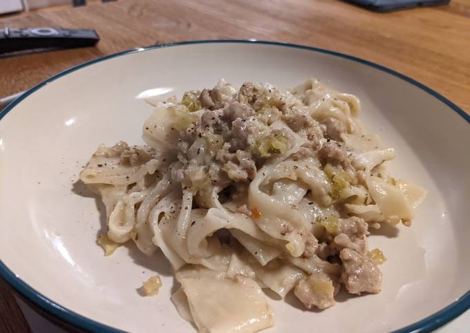 Pork sausage ragu with fennel and rosemary