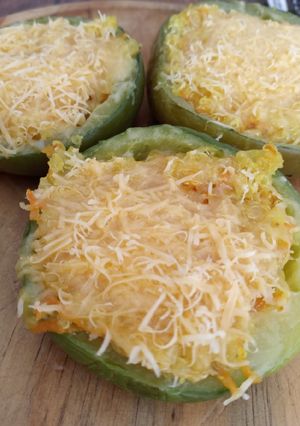 Una foto de Zapallitos con relleno quinoa