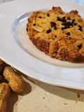 Sbrisolona con arachidi e cioccolato