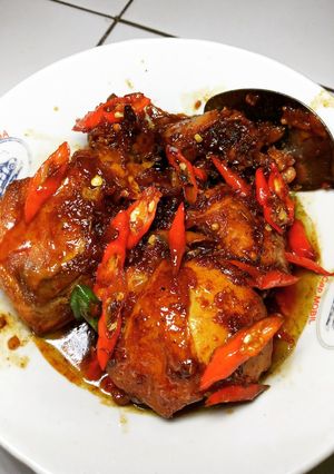 Foto resep Ayam kecap pedas manis
