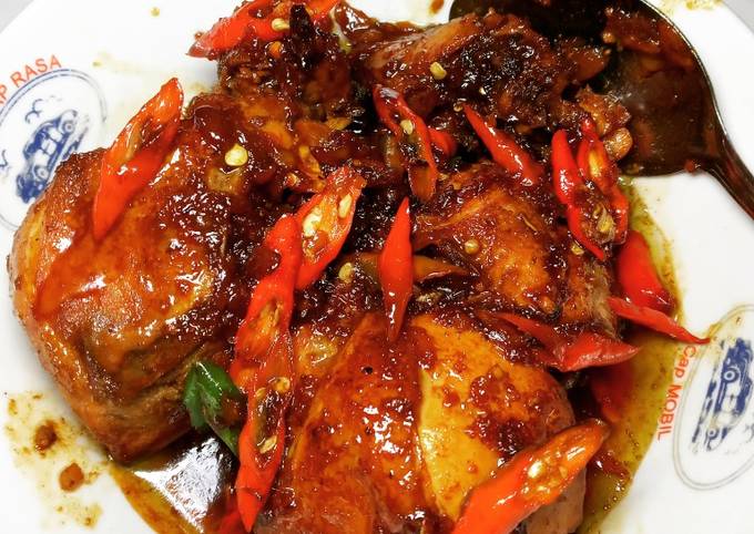 Ayam kecap pedas manis