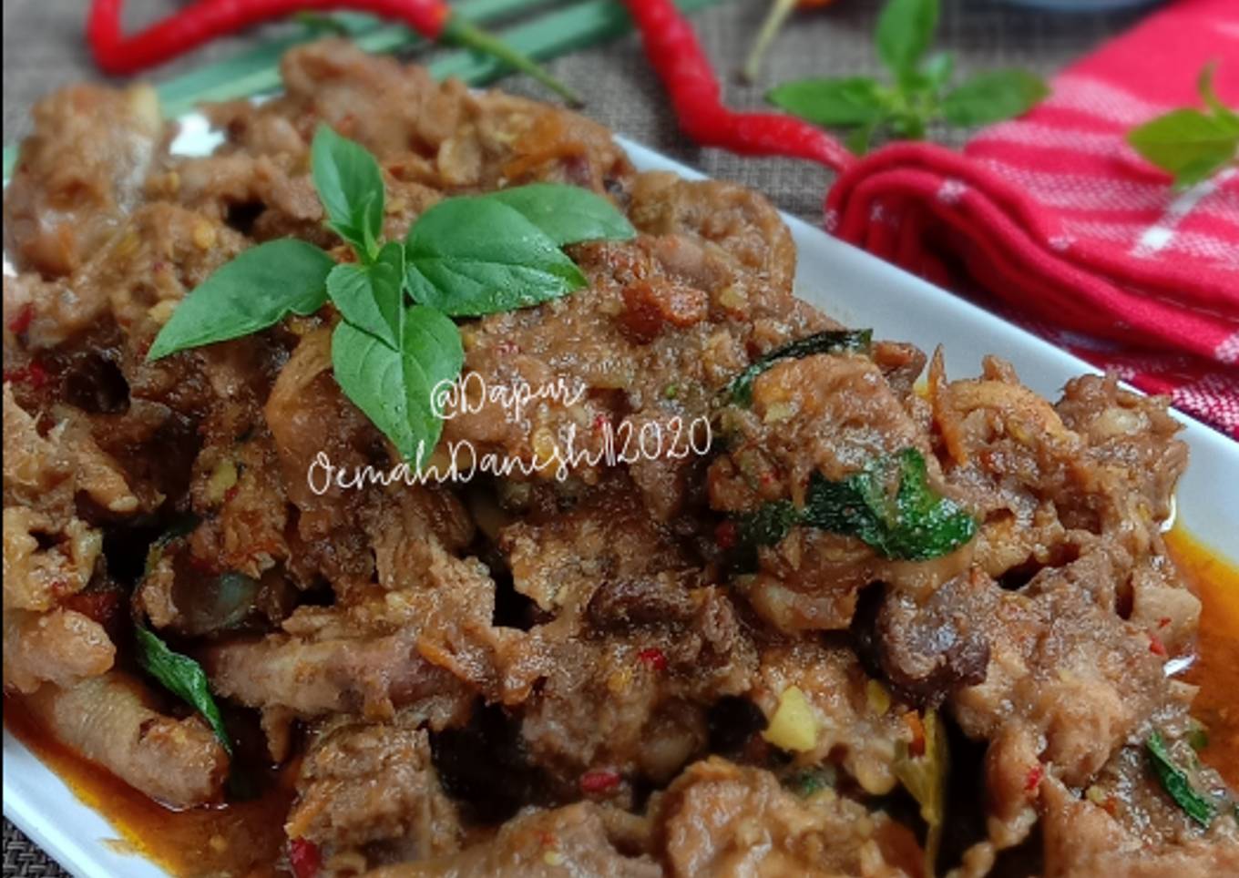 Rica rica Balungan ayam
