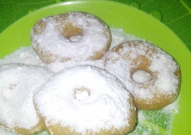 Bumbu Donat gula-gula salju | Cara Buat Donat gula-gula salju Yang Sedap