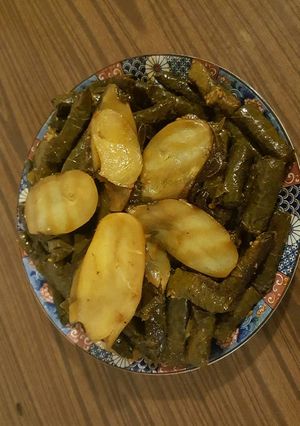 صورة لوصفة ألذ ورق عنب بالعالم على طريقتي😍😋
