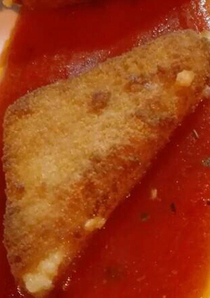 Una foto de 44. Mozzarella frita