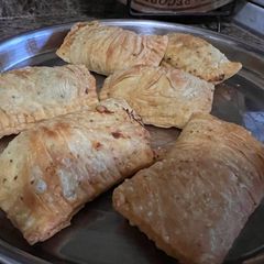 A picture of Crispy potato pillows.