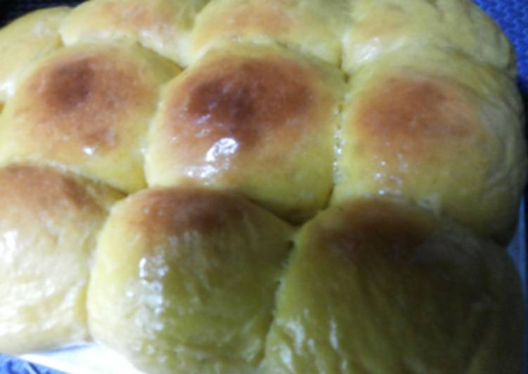 Resep masakan Roti sobek labu kuning | Cara Membuat Roti sobek labu kuning Yang Enak Dan Mudah