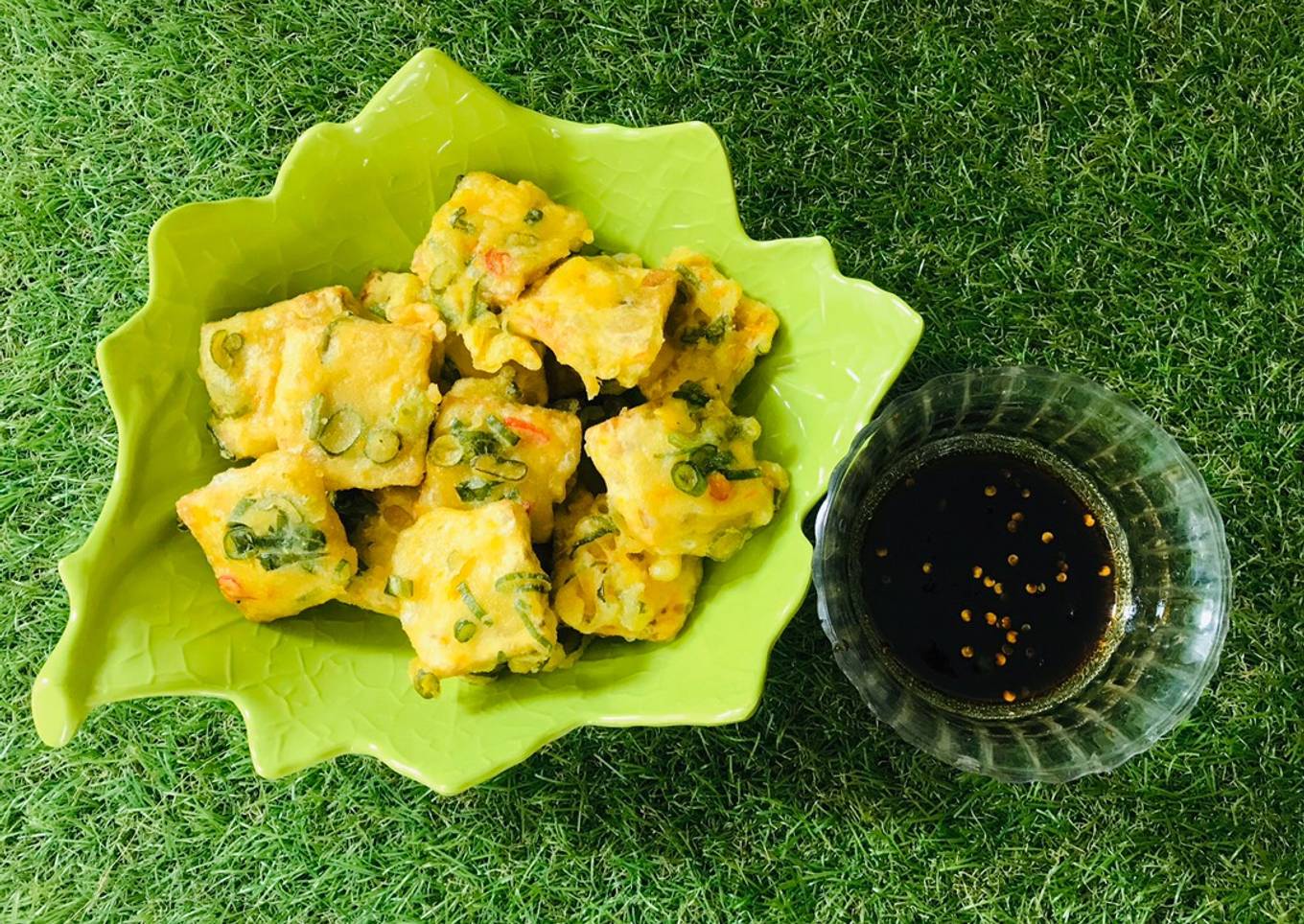 Mendoan tempe balok