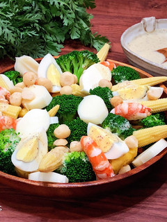 鮮蝦優格沙拉 的食譜成品照片