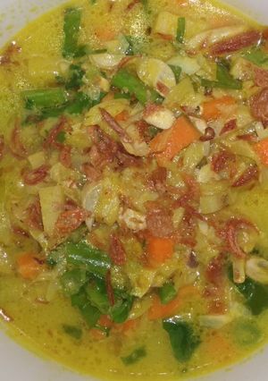 Foto resep Sayur timbul kuah kuning
