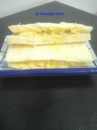 Cara Mudah Membikin Resep Egg mayo sandwich yang Sempurna Anti Ribet, Bisa Manjain Lidah