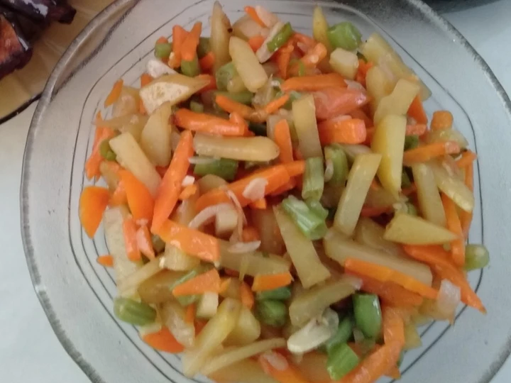 Langkah Gampang Membuat Resep Tumis Tetacis (Wortel Kentang Buncis) yang Bikin Ngiler Anti Ribet, Sempurna