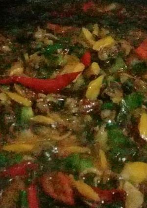 Foto resep Tumis Kerang lombok ijo