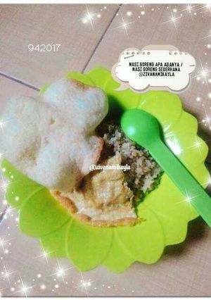 Foto resep Nasi goreng apa adanya / nasi goreng sederhana